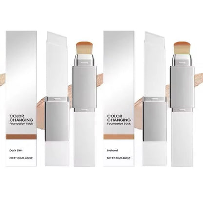 Fond de teint 2-en-1 avec pinceau intégré